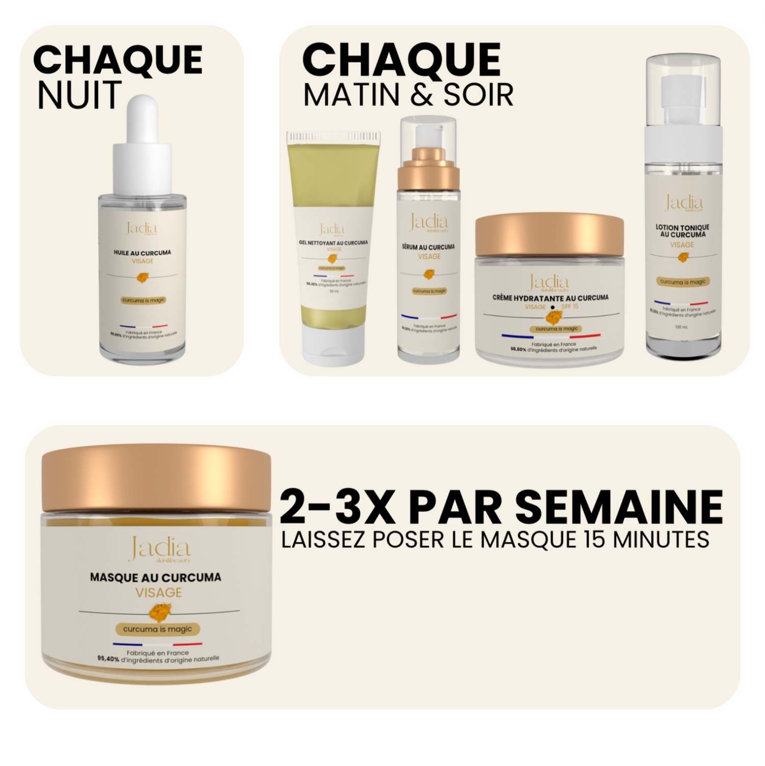 Pack Jadia "Anti-taches" + 1 pinceau offert