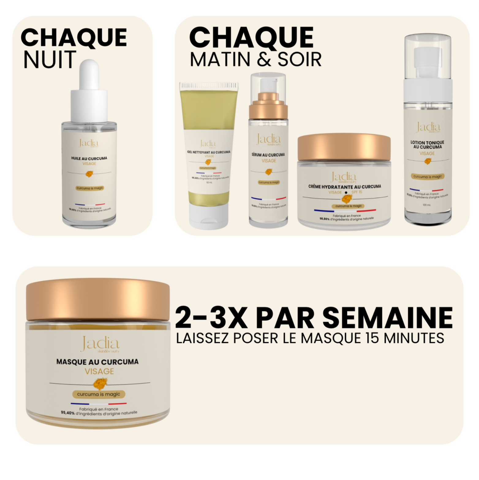 Pack Jadia "Anti-taches" + 1 pinceau offert