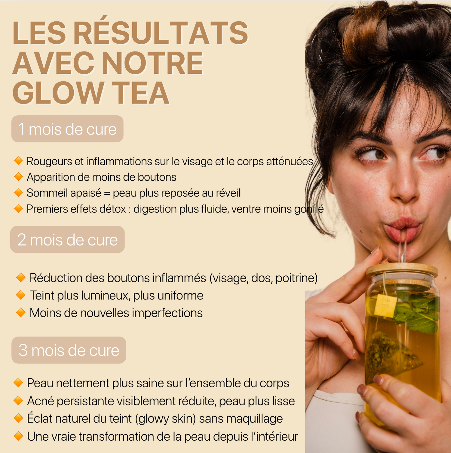 Glow Tea - Thé purifiant au curcuma & camomille l  Anti-taches et imperfections