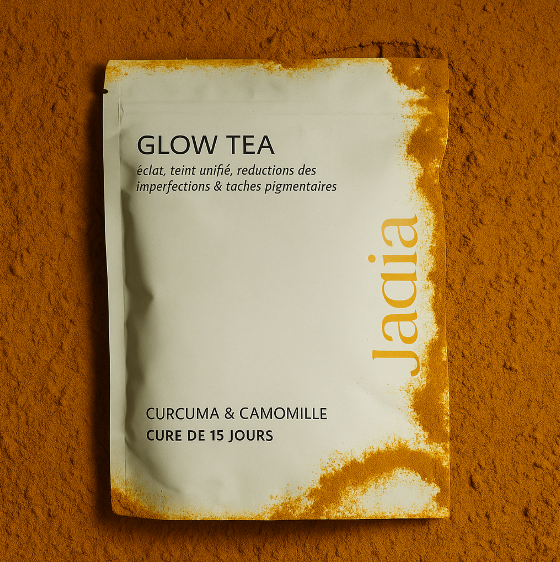 Glow Tea - Thé purifiant au curcuma & camomille l Anti-taches et imperfections