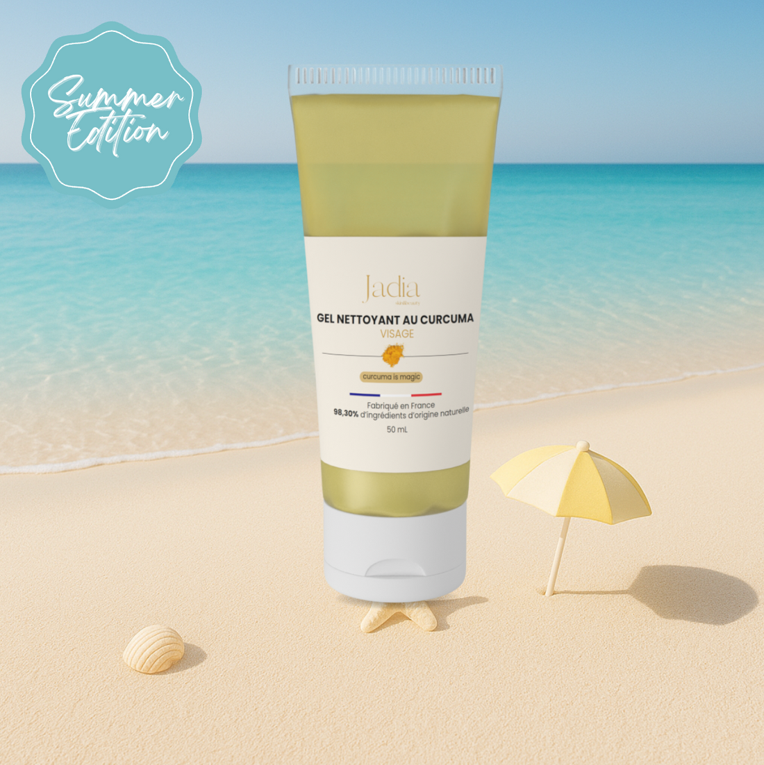 Gel Nettoyant Curcuma &quot;Anti-taches&quot; - Jadia©
