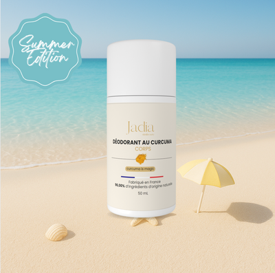 Déodorant Solide Naturel au Curcuma  l 