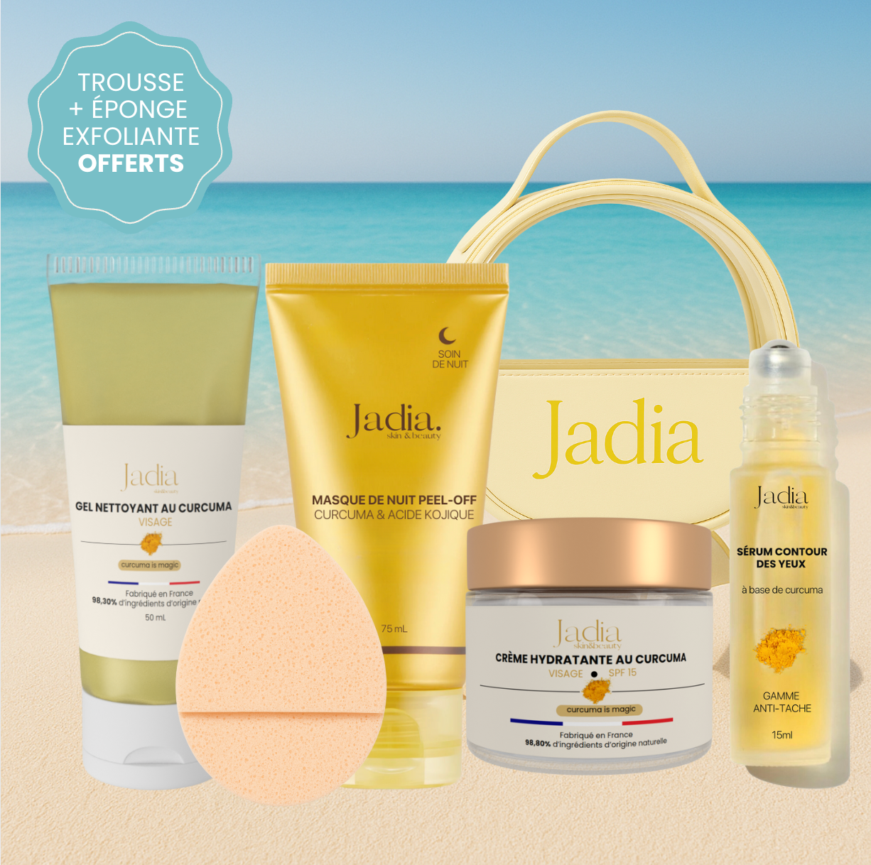 PACK SUMMER NIGHT &quot;Anti-taches&quot; Jadia©