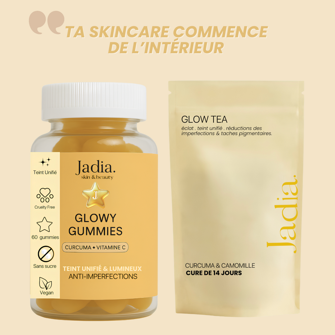 Pack Glow In - Anti-taches et imperfections