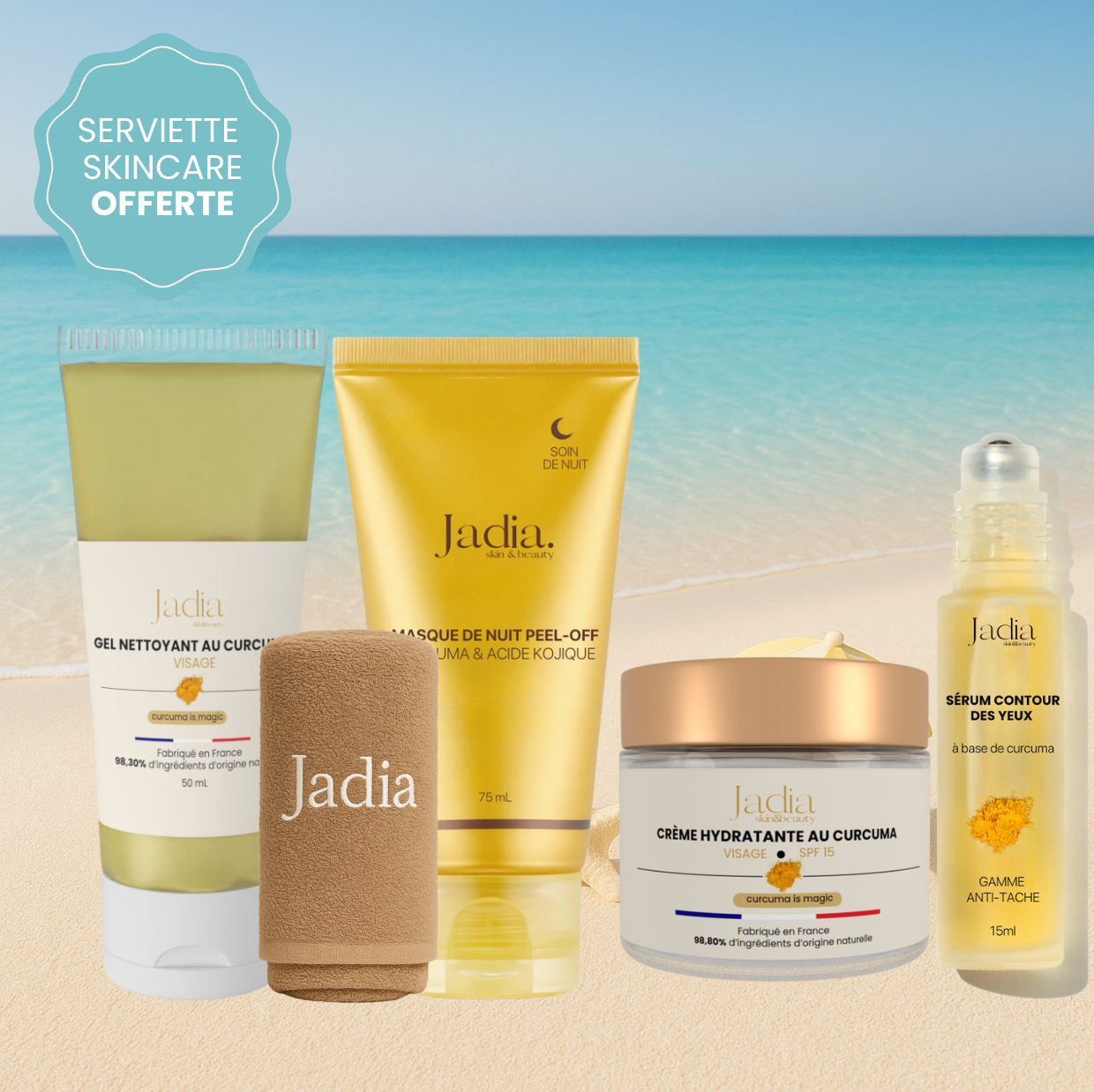 PACK SUMMER NIGHT &quot;Anti-taches&quot; Jadia©