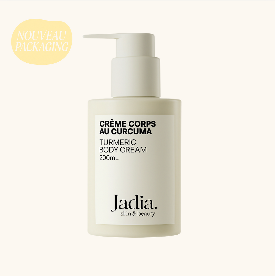 Crème Corps au Curcuma corps "Anti-taches"  Jadia©