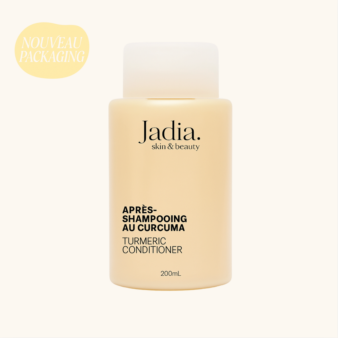 Après-Shampooing Double Action au Curcuma l Hydrate & Répare