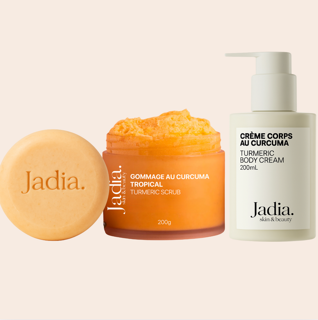 Pack hydratant corps curcuma  &quot;Anti-taches&quot;