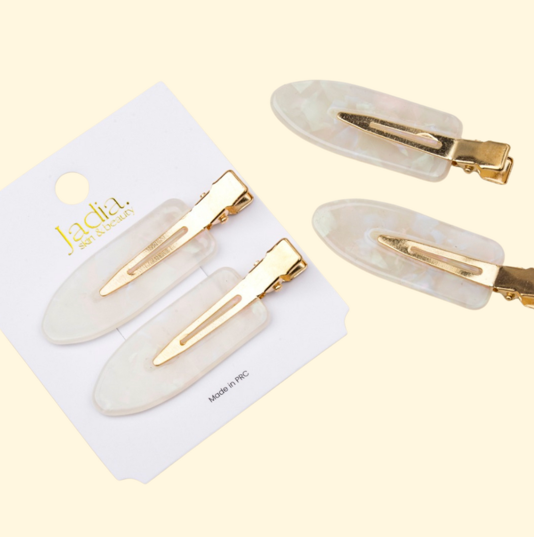 Pinces cheveux Skincare Jadia©
