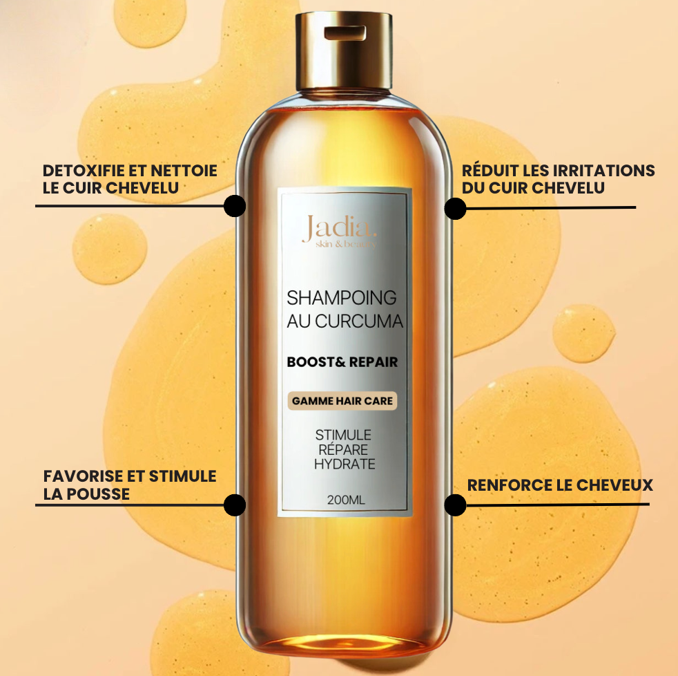 Shampoing au Curcuma Jadia© l Protège &amp; Répare